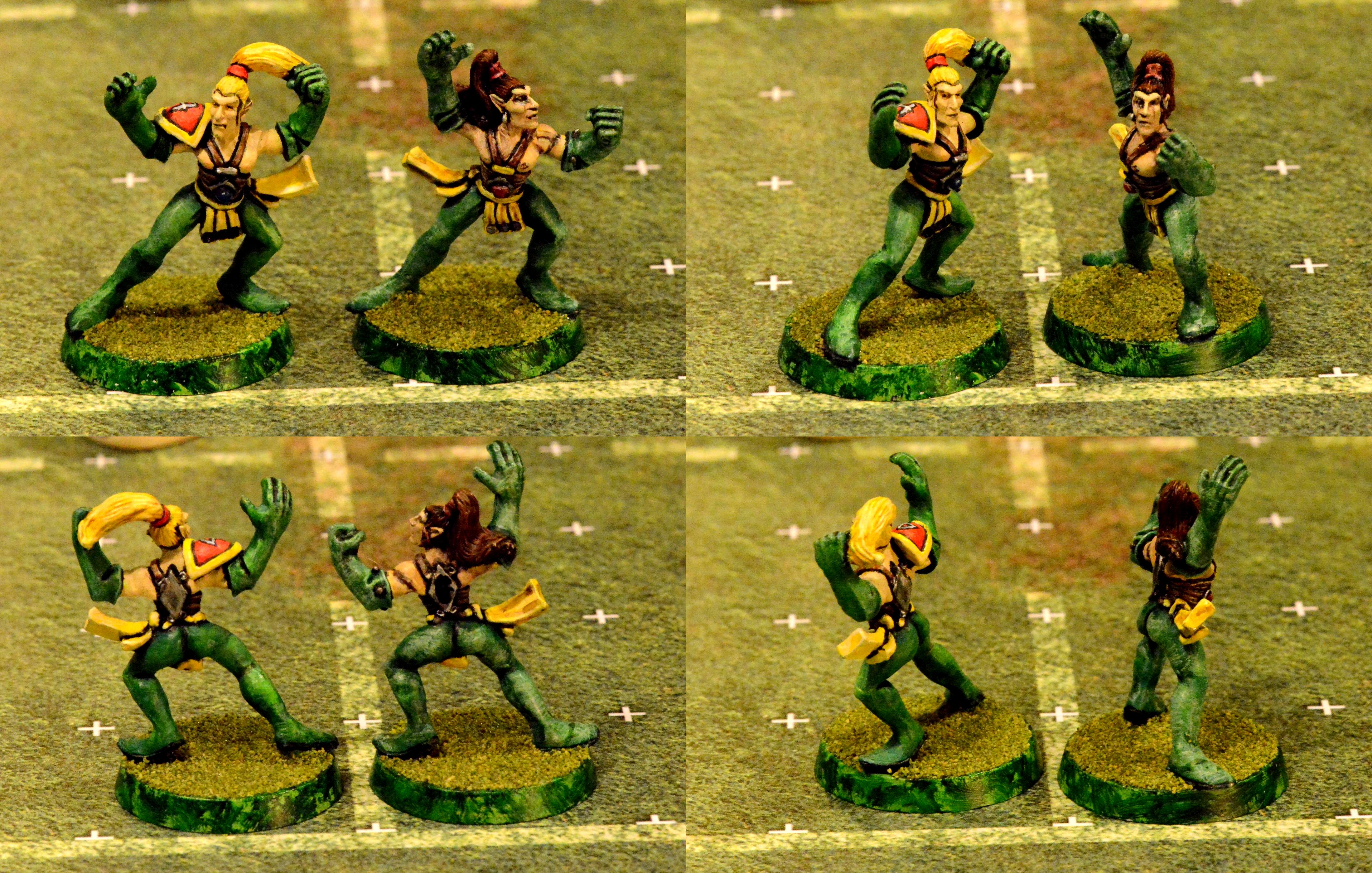 Blood Bowl, Catcher, Catchers, Elves, Wood Elves Wood Elf Catchers